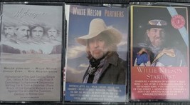 Willie Nelson cassette tape lot of 3 - £11.00 GBP