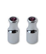 Chrome Aluminum International Toggle Switch Extension w/ Purple Diamond ... - $21.33 CAD