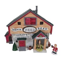  Lemax Christmas Village Lighted Harley&#39;s General Merchandise 35081 Retired 93 - £11.99 GBP