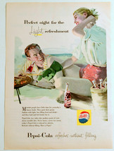 1957 Vintage Advertising For Pepsi-Cola - £7.40 GBP