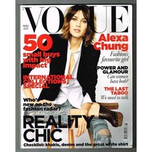 Vogue Magazine March 2010 mbox3151/d Reality Chic - Alexa Chung - £6.96 GBP