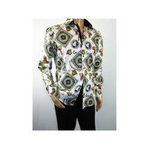 Mens Sports Dress Shirts By AXXESS From Turkey 100% Egyptian Cotton 622-12 White image 8