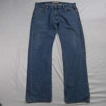 Levi&#39;s 40 x 34 505 Regular Fit Straight Medium Wash Denim Jeans - £19.95 GBP