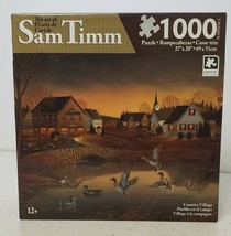The Art of Sam Timm &quot;Country Village&quot; Jigsaw Puzzle 1000 Piece 27&quot; x 20&quot;... - £19.24 GBP