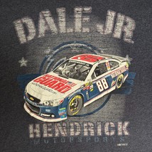 VINTAGE Dale Earnhardt Nascar T-Shirt Adult 2XL XXL Blue Mens Racing Graphic Tee - £17.11 GBP