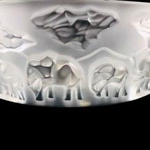 Baccarat Thomas Bastide Frosted Elephant Series Vase Made In France Glas... - £551.44 GBP