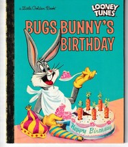 Bugs Bunny&#39;s Birthday (Looney Tunes) Little Golden Book - £4.62 GBP