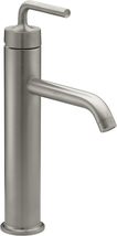 Kohler 14404-4A-BN Purist Tall Lavatory Faucet with Lever Handle- Brushed Nickel - £313.90 GBP