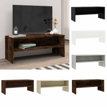 Modern Wooden Rectangular TV Tele Stand Cabinet Media Unit With Storage Shelf - £40.71 GBP+