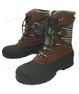 Men&#39;s Winter Boots Hiking Leather Nylon Waterproof Thinsulate Hunting Sn... - $27.59+