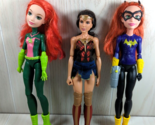 DC Universe Wonder Woman Super Hero Girls  2016 Poison Ivy  Bat girl Dol... - $20.78