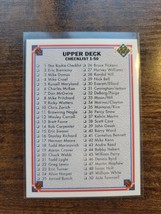 1991 Upper Deck #100 Checklist 1-100 - NFL - Fresh Pull - £1.73 GBP