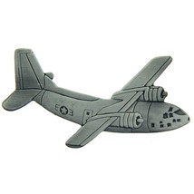 C-123 Provider Airplane Pin Pewter 2 1/8&quot; - £15.75 GBP