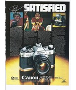 1980 Canon AE-1 Program SLR Camera Print Ad Electronics Photography 8.5&quot;... - €17,34 EUR