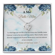 Mother-In-Law French Jewelry Card Gift | French Belle-Mère Gift | Necklace Box - £39.07 GBP+