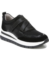 Naturalizer Womens Remy-Strap Sneakers Size-8 M Color-Black Leather/Sued... - $118.80