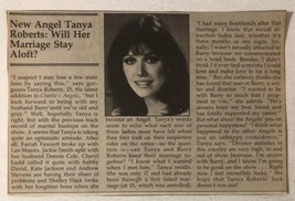 1979 Tanya Roberts Vintage Article Ephemera Charlie’s Angels ART2 - $5.93