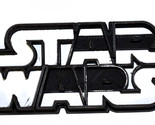 6x Star Wars Logo Fondant Cutter Cupcake Topper 1.75 IN USA FD806 - $7.99