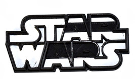 6x Star Wars Logo Fondant Cutter Cupcake Topper 1.75 IN USA FD806 - £6.36 GBP