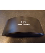 A/X Armani Exchange Black Hard Sunglasses Clam Shell Eyeglasses Glasses ... - $6.92