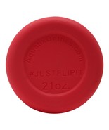 Red - Aquatix Protective Silicone Sleeve for Aquatix 21oz Flip Top Bottles - $20.55 CAD