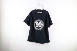 Vintage 90s Mens XL Distressed Real World Matchbox 20 Band T-Shirt Black... - £46.40 GBP
