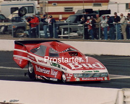 Kenny Bernstein 1987 BAT MOBILE Funny Car Cave-In 8x10 Color Drag Racing Photo - £10.19 GBP