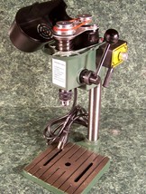 Tiny Mini Hobby Bench Drill Press 3 Speed Variable Vise Mounting Slots Free Belt - $120.00
