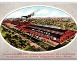 Inter-State Automobile Co Factory Muncie Indiana IN UNP DB Postcard L19 - $15.79