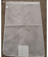 Set of 2 ZORO SELECT GP245165 Laundry Bag,White,Drawcord - $6.71 CAD