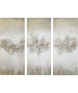 Madison Park Wall Art Living Room Décor - Embellished Hand, Taupe 3 Piece - $137.99