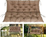 Swing Replacement Cushions Waterproof Porch Swing Cushions 2-3 Seater Ou... - $370.99
