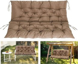 Swing Replacement Cushions Waterproof Porch Swing Cushions 2-3 Seater Ou... - $370.99