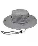 Unisex 100% Cotton Bucket Hat Fishing Camping Boonie Sun Brim Summer Cap... - $21.99