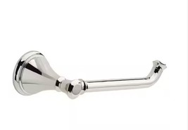 Delta Cassidy Single Post Toilet Paper Holder in Polished Nickel New - £29.22 GBP