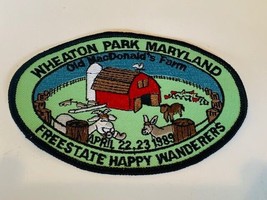 Advertising Patch Logo Emblem Sew vtg patches Wheaton Park Maryland Old ... - £13.98 GBP