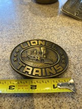 Brass Lionel Train Belt Buckle - £7.47 GBP