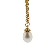 Trollbeads 14K Gold 84070 Necklace Gold Fantasy/Freshwater Pearl 27.6 inch - £876.67 GBP