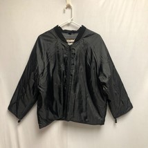 Castle Coat Liner Mens Large Black Full Zip Layering Winter Comfy - $19.59