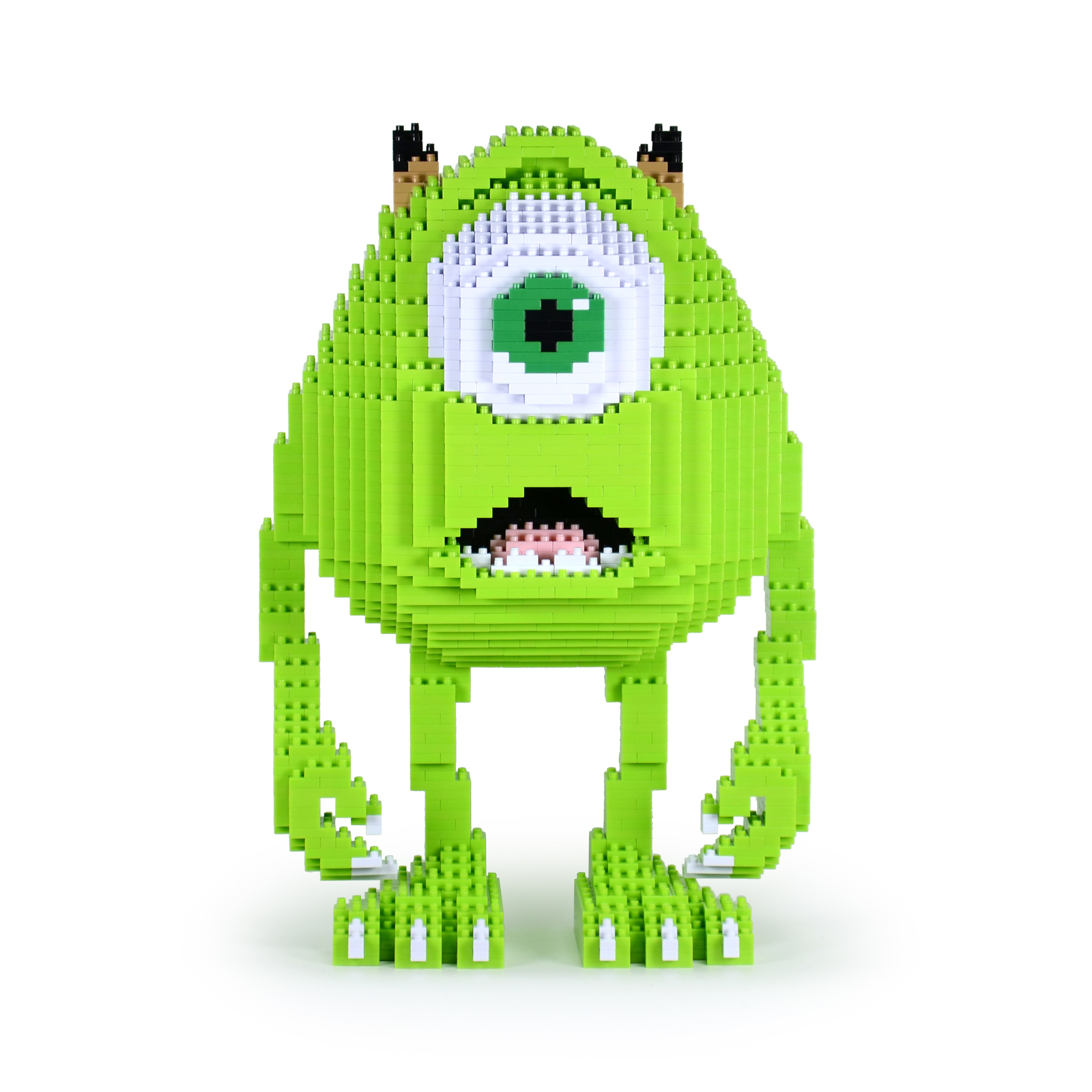 Mike (Monster Inc) Brick Sculpture (JEKCA Lego Brick) DIY Kit