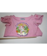 Build A Bear Workshop If Friends Were Flowers...Id Pick You Pink Shirt T... - £5.39 GBP
