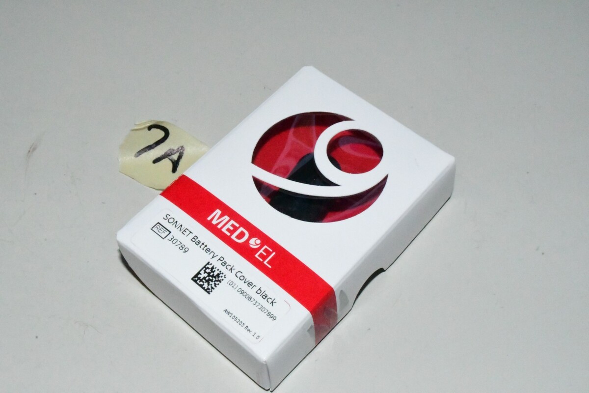 MED-EL 30789 Sonnet Battery Pack Cover Black  BRAND NEW / SEALED/ RARE 1... - $25.48 MED-EL 30789 Sonnet Battery Pack Cover Black  BRAND NEW / SEALED/ RARE 1... - $25.48