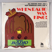 When Radio Was King - Ma Perkins / Hop Harrigan (1974) [SEALED] Vinyl LP •  - $20.11