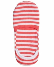HUE Womens Liner Socks High Cut Pink Stripe 6 Pair Lot $39.00 Retail - NWT - £7.16 GBP