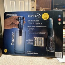 Steripen Traveler Handheld UV Water Purifier Water Bottle PreFilter NEW - £58.83 GBP