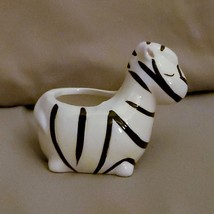 Zebra Plant Pot, Ceramic Animal Planter for Succulents or Air Plants - £10.15 GBP