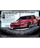 1984 Goodyear Eagle VR50 Vintage Print Ad Chevy Camaro Race Car Wall Art... - £8.53 GBP