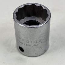Proto Professional USA 3/4in 12 Point 3/8&quot; Drive Shallow Socket 5224 - £7.03 GBP
