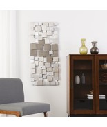 SEI Furniture Wavson Wall Sculpture Geometric 3D Design Unique Mounting ... - £98.30 GBP