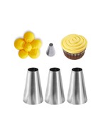 Round Tip For Macarons,Round Decorating Piping Tip #12,3 Pcs - £12.57 GBP